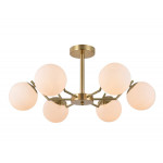 Люстра декоративна Sirius 74534/6 CP на 6 плафонiв