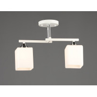 Настінне бра на 2 плафони VALESO N6788/2 (E27), Білий + Хром