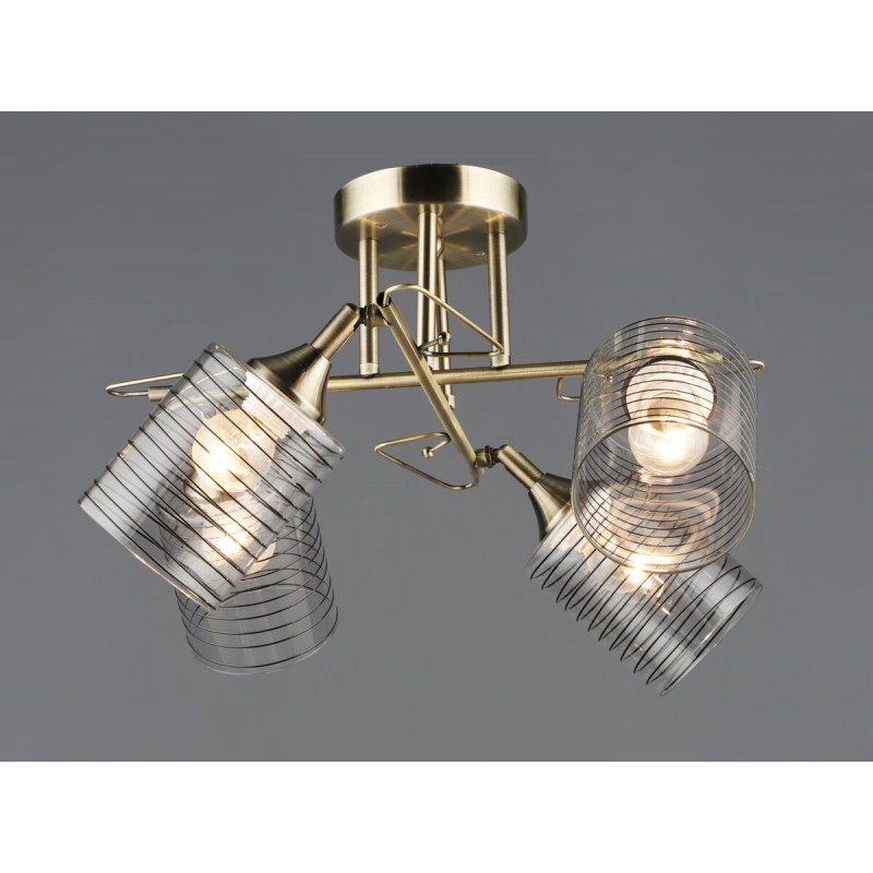 Стельовий світильник N6683/4 (Бронза)