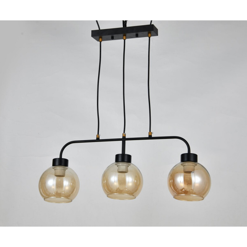 Люстра L0035-3 BK (Чорний)