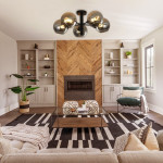 Люстра у вітальню GLX-22901-5 на 5 плафонів