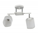 Стельовий світильник G 07472/2 білий + хром