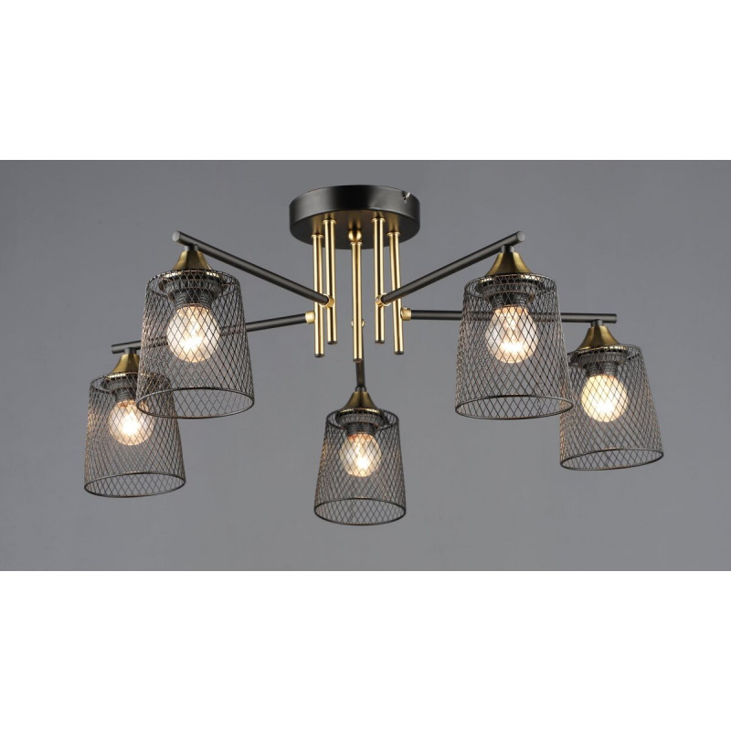 Підвісна люстра B A4437/5 BK+COP