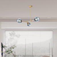 Люстра декоративна 19662-3 на 3 плафони