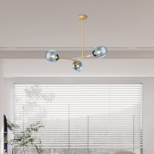 Люстра декоративна 19662-3 на 3 плафони