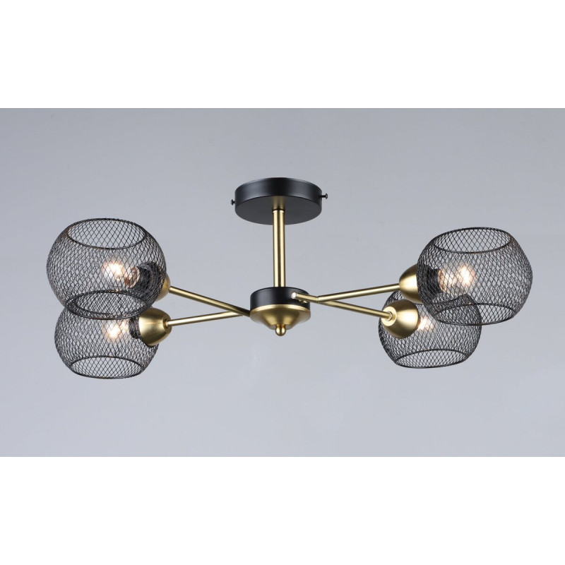 Люстра в стилі лофт B N6565/4 BK+COP