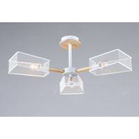 Люстра VALESO B N6687/3 Білий + Дерево