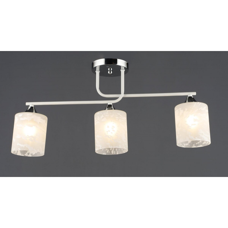 Люстра B A4418/3 білий+хром