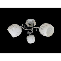 Люстра на три плафона 9509F/3 хром