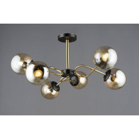 Люстра A4419/6 Мідь + Чорний