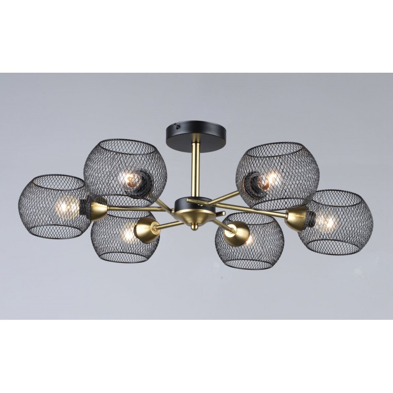 Люстра в стилі лофт B N6565/6 BK+COP