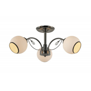 Люстра G 07465/3 перламутрово-чорна