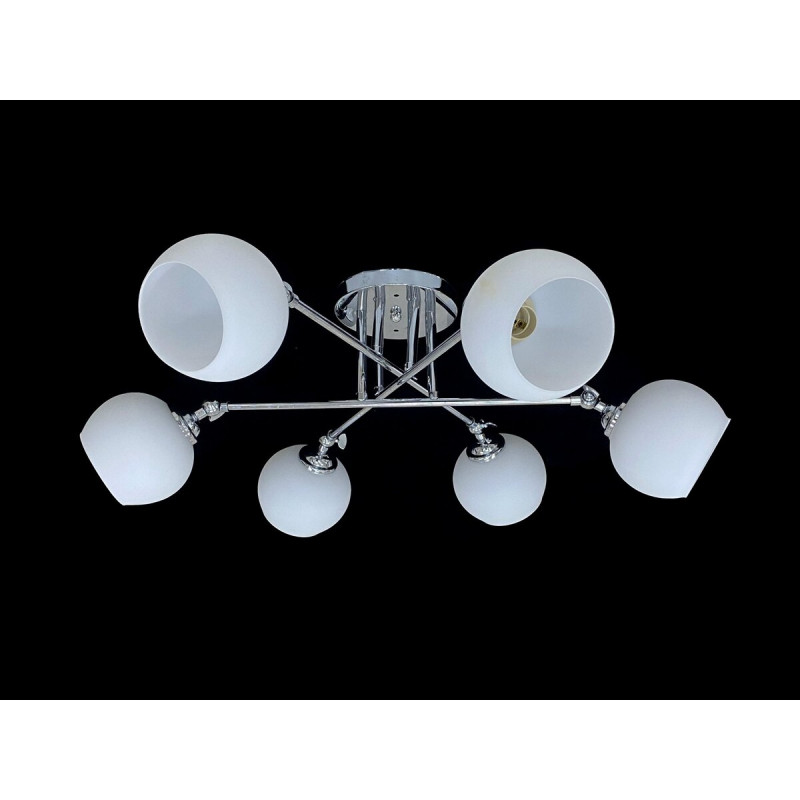 Підвісна люстра на 6 плафонів 91176B/6 хром