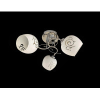 Потолочная люстра VALESO 9936/3 на 3 плафона, хром