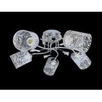 Стельова Люстра на 5 плафонів VALESO 2378B/5 (Хром)