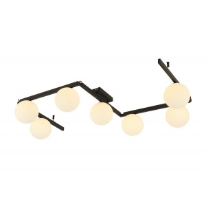 Люстра стельова регульована VALESO BX84016-7 BK чорна