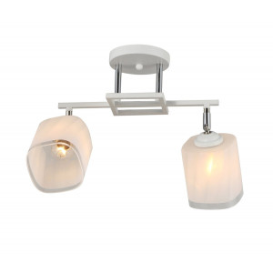 Стельовий світильник G 07472/2 білий + хром