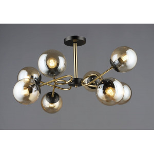 Люстра A4419/8 Мідь + Чорний