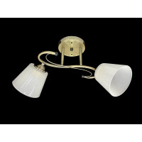 Люстра стельова на 2 плафони 7051C/2 Бронза