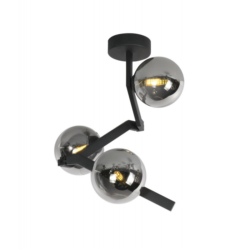 Люстра стельова регульована VALESO BX84020-3 BK чорна