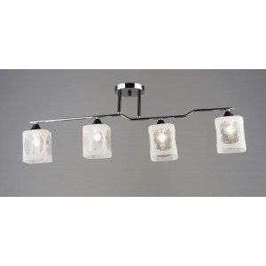 Люстра B K2284/4 CH+BK