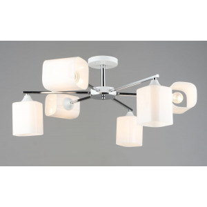 Підвісна люстра B A4183/6 6x60W Хром+Білий