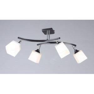 Люстра B N1435/4 (Чорний + Хром)