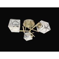 Стельова Люстра на 3 плафони VALESO 2370/3 (Бронза)