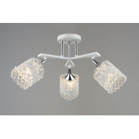 Люстра стельова Sirius B N5958/3 WT+CR з поворотнім механізмом