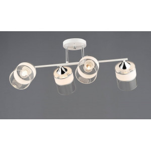 Люстра B A4435/4 білий+хром