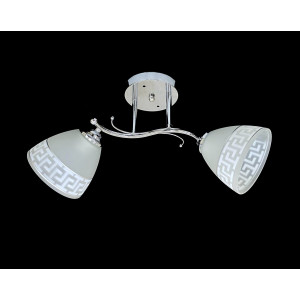 Люстра стельова на 2 плафони 9506E/2 Хром