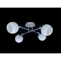 Підвісна люстра на 4 плафони 91176B/4 хром