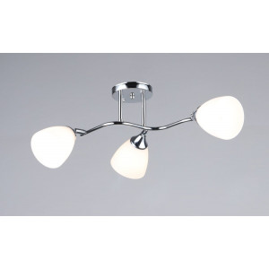 Люстра стельова на 3 плафони VALESO K2313/3, хромовий (E27)