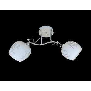 Люстра на два плафона 9509F/2 хром