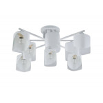 Люстра стельова Sirius 07245/8 Matte White+CR на 8 плафонiв