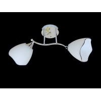 Люстра стельова на 2 плафони 9823E/2 Хром