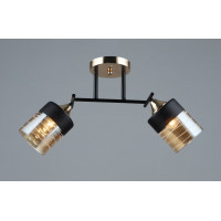 Люстра стельова Sirius B A4128/2 BK+FGD