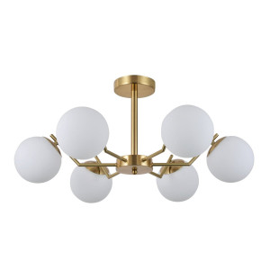 Люстра декоративна Sirius 74534/6 CP на 6 плафонiв