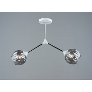 Люстра декоративна Sirius B A4160/2 CH+WT на 2 плафони