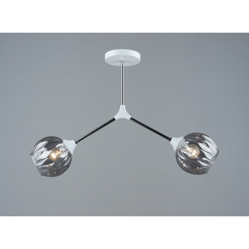 Люстра декоративна Sirius B A4160/2 CH+WT на 2 плафони