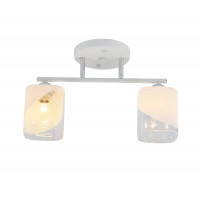 Люстра стельова Sirius 07245/2 Matte White+CR на 2 плафони