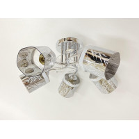 Люстра стельова на 5 плафонів 6248E/5 Хром