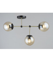 Люстра стельова Sirius B A4261/3 AB+BK
