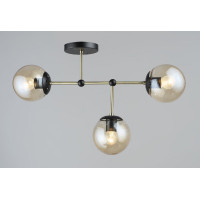 Люстра стельова Sirius B A4261/3 AB+BK