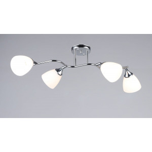 Люстра стельова на 4 плафони VALESO K2313/4, хромовий (E27)