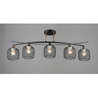 Підвісна люстра B K2257/5 BK+FGD