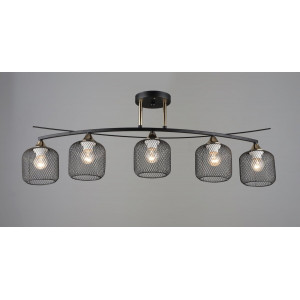 Підвісна люстра B K2257/5 BK+FGD