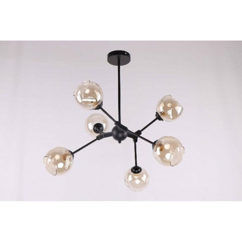 Люстра підвісна в стилі лофт Sirius C867-6 (на 6 лампочек)