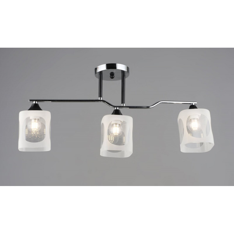 Люстра B K2284/3 CH+BK, хром