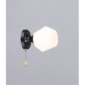 Бра настенная Sirius B N6094/1W BK+CR